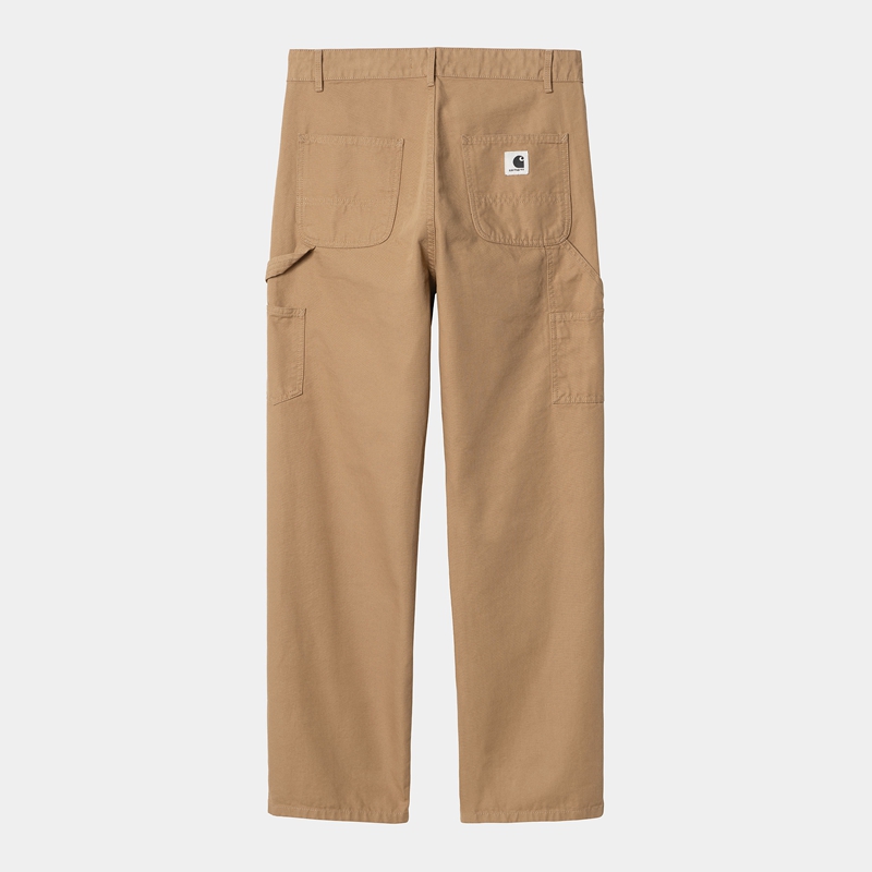 Khaki Women Carhartt Pierce Straight Pants | SRW-081497