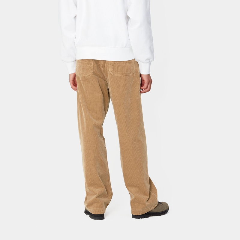 Khaki Women Carhartt Simple Pants | XYI-752961