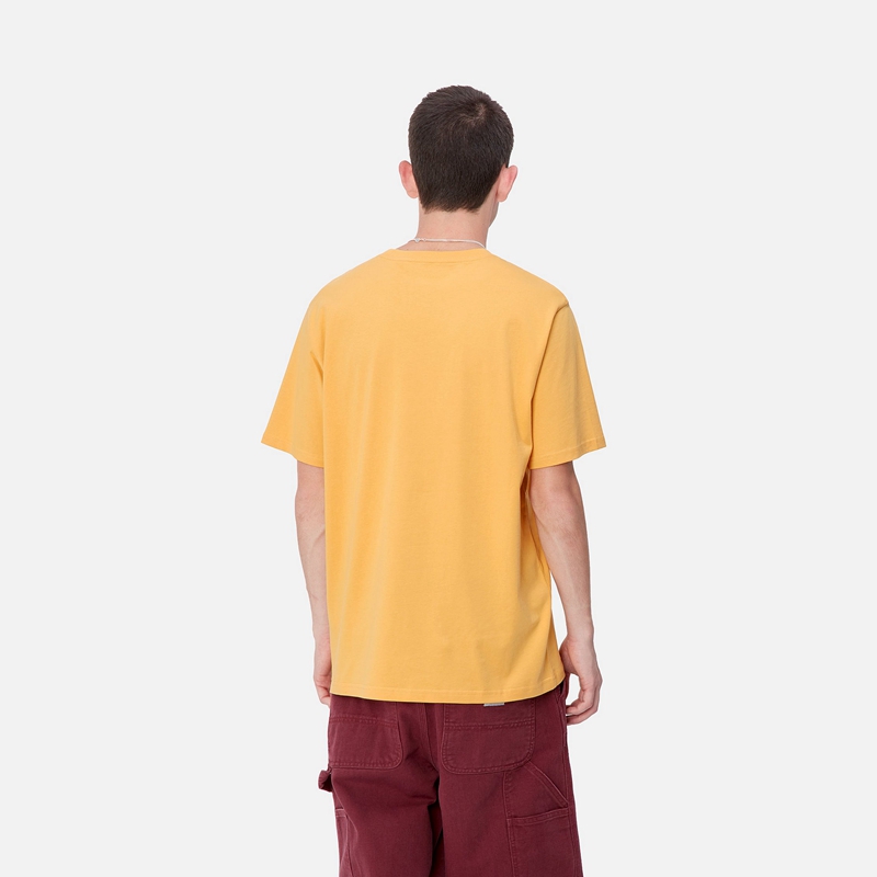 Mango Men Carhartt Pocket T-Shirt | WHM-963150