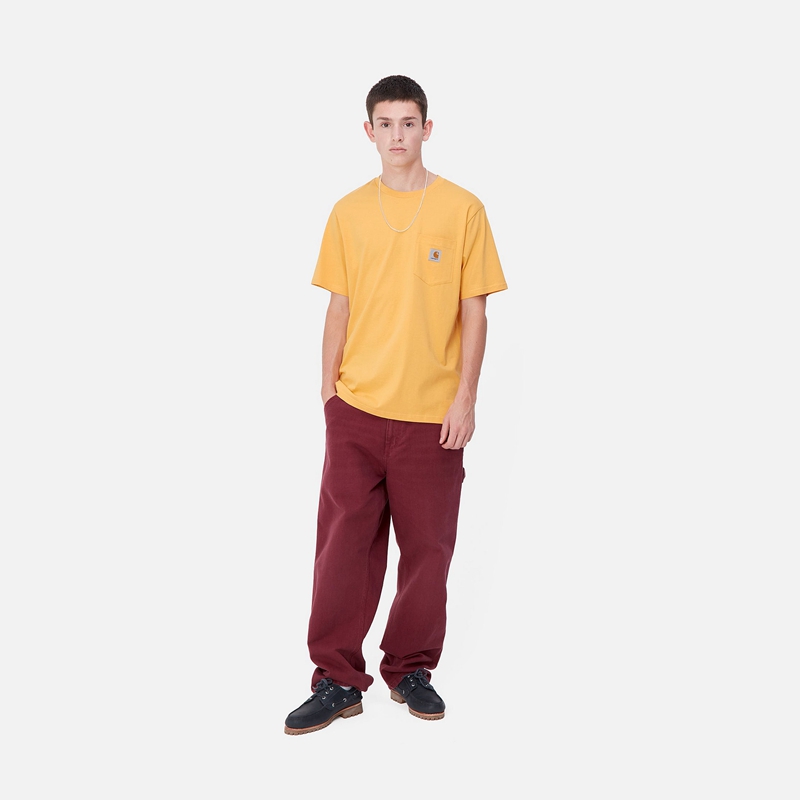 Mango Men Carhartt Pocket T-Shirt | WHM-963150