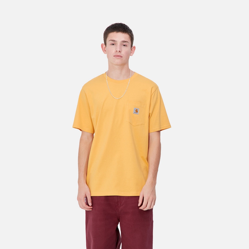 Mango Men Carhartt Pocket T-Shirt | WHM-963150