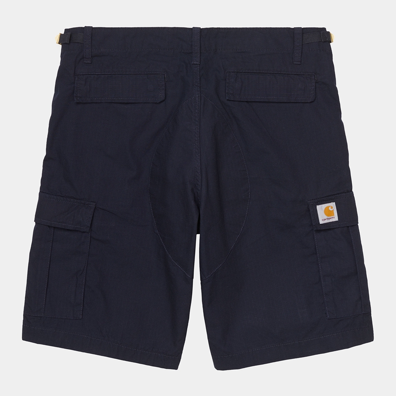 Navy Men Carhartt Aviation Shorts | SJU-468951