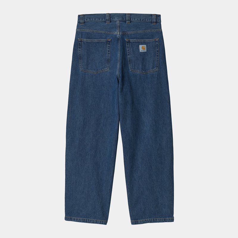 Navy Men Carhartt Brandon Pants | UWF-123547