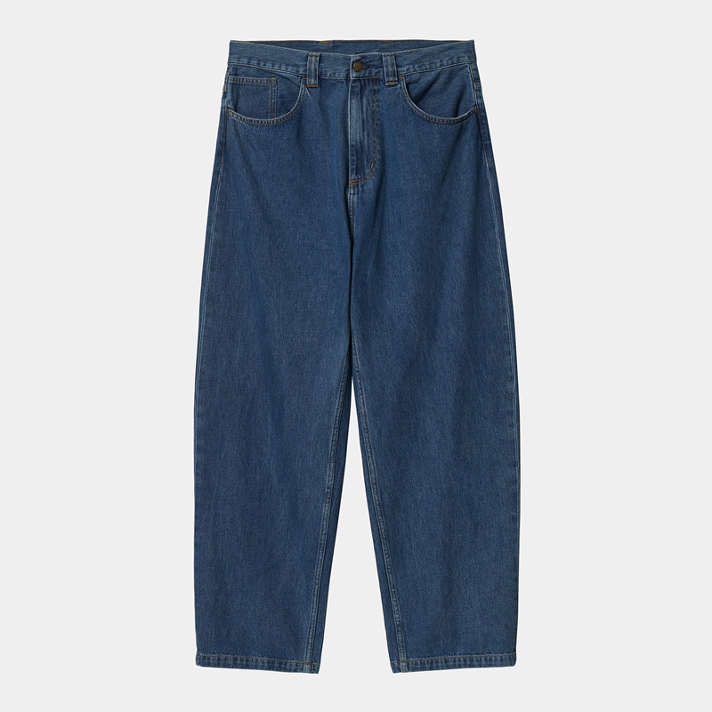 Navy Men Carhartt Brandon Pants | UWF-123547