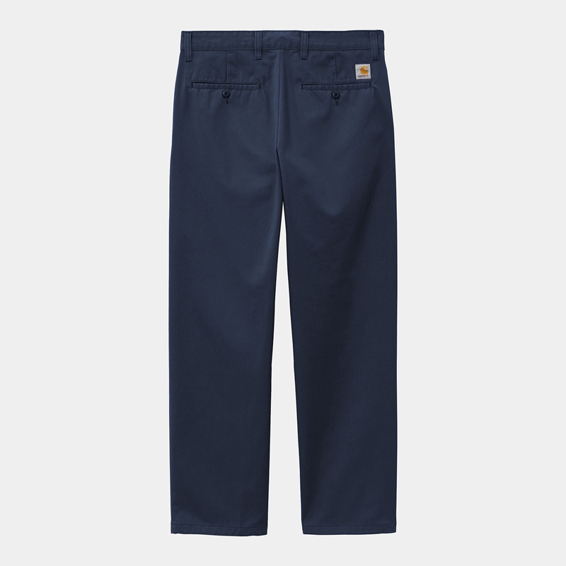 Navy Men Carhartt Calder Pants | BTW-021456