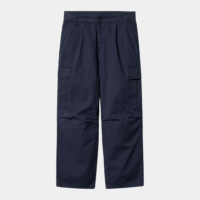 Navy Men Carhartt Cole Cargo Pants | FEV-865302