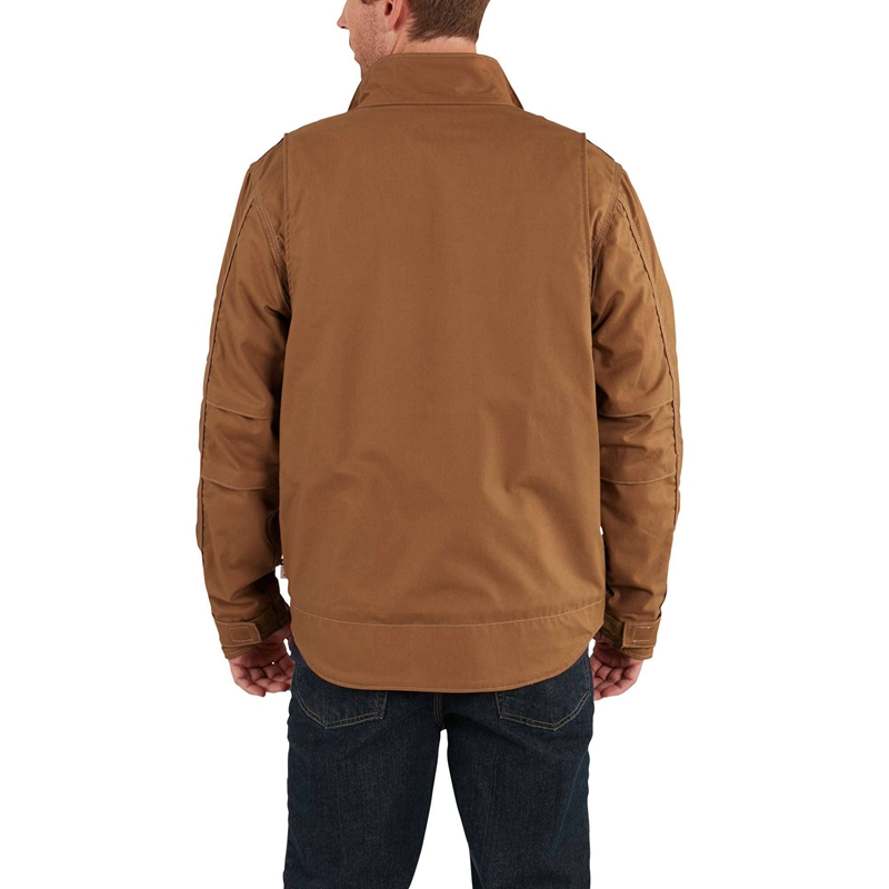 Navy Men Carhartt Flame-Resistant Full Swing® Quick Duck® Jackets | SUP-793045