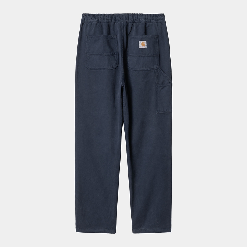 Navy Men Carhartt Flint Pants | JOW-502179