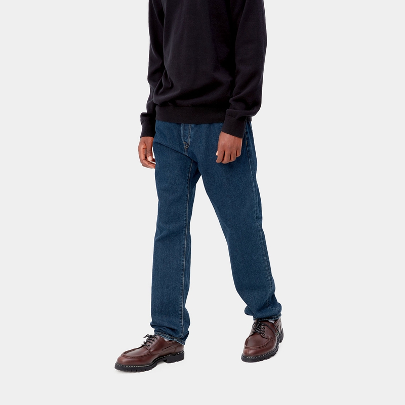 Navy Men Carhartt Klondike Pants | EYK-412097