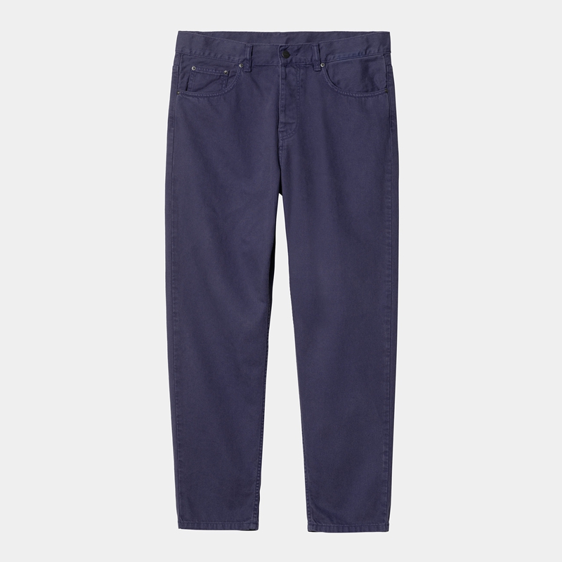 Navy Men Carhartt Newel Pants | ODZ-460931