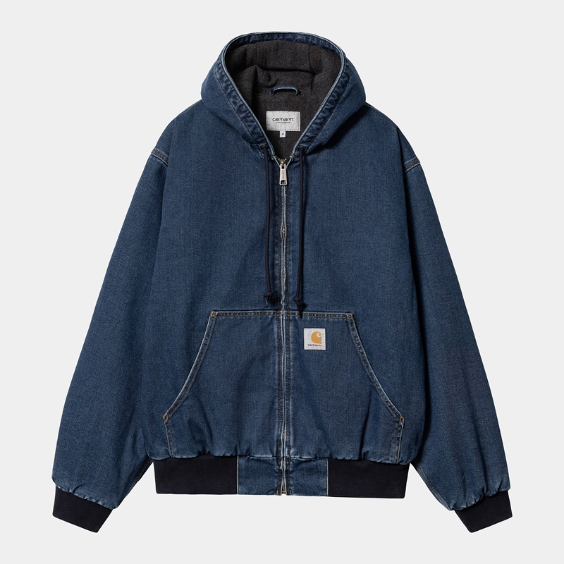 Navy Men Carhartt OG Active Winter Jackets | XVB-836271