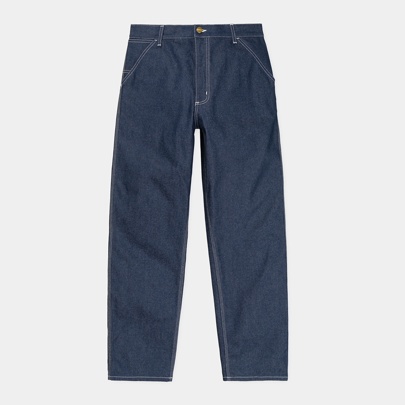 Navy Men Carhartt Simple Pants | ORB-308671