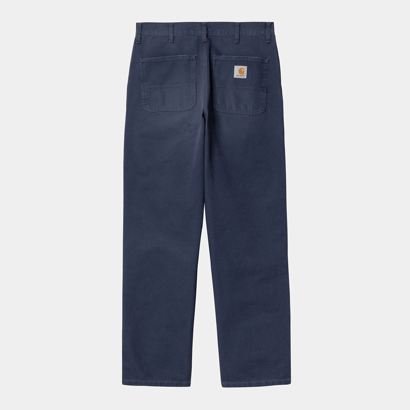 Navy Men Carhartt Simple Pants | TOQ-809456