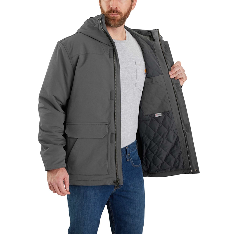 Navy Men Carhartt Super Dux™ Relaxed Fit Insulated Traditional Coats | MWX-251079