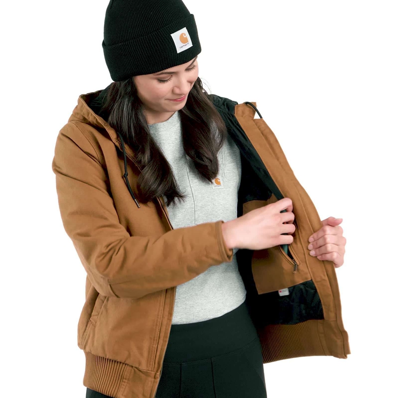 Navy Women Carhartt Active Jackets | HSP-396178