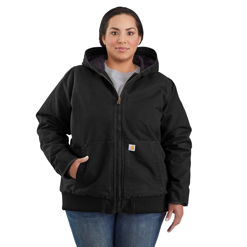 Navy Women Carhartt Active Jackets | HSP-396178