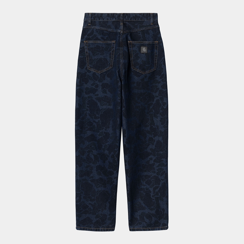 Navy Women Carhartt Duck Orell Pants | SWV-215708