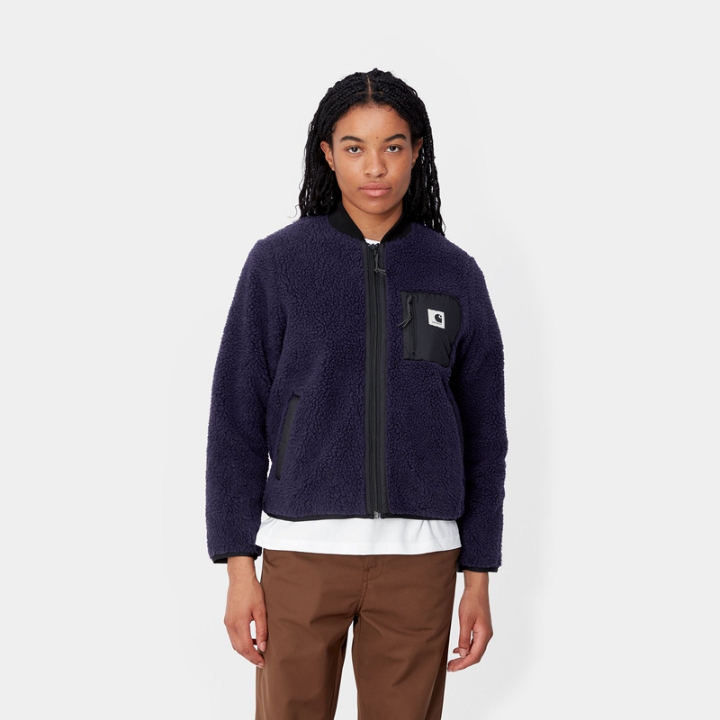 Navy Women Carhartt Janet Liner Jackets | PVD-763805