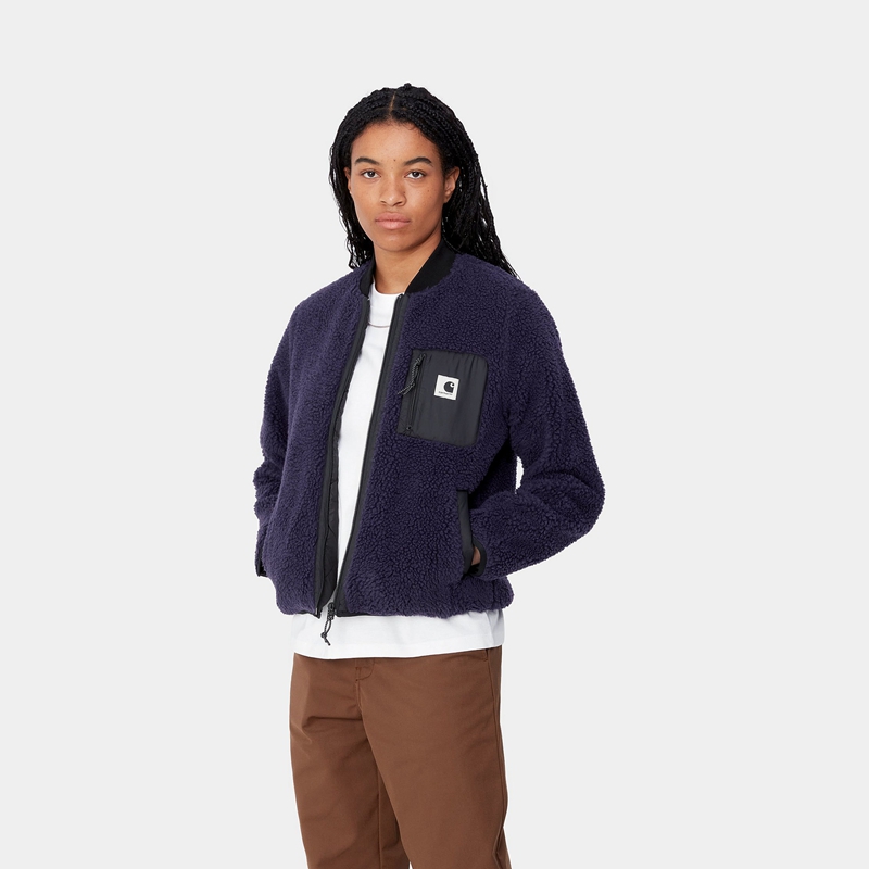 Navy Women Carhartt Janet Liner Jackets | PVD-763805