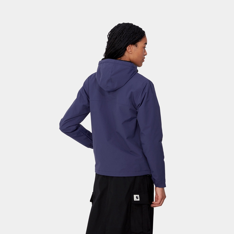 Navy Women Carhartt Nimbus Pullover | XDI-708315