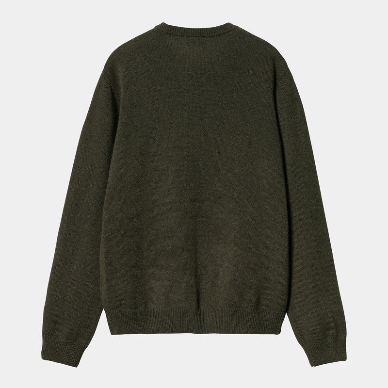 Olive Men Carhartt Alten Sweatshirt | ISJ-956410