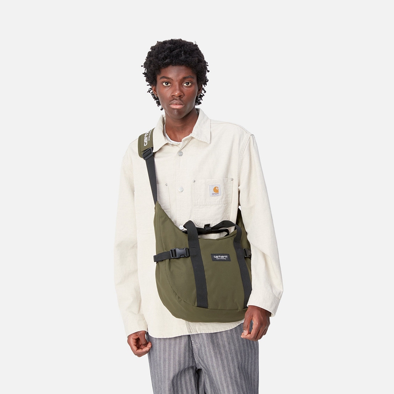 Olive Men Carhartt Kayton Bag Medium Crossbody Bags | BUL-927083