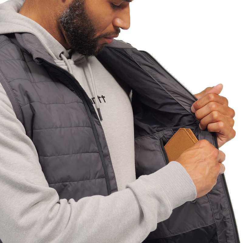 Olive Men Carhartt Rain Defender® Insulated Vest | MRG-894206