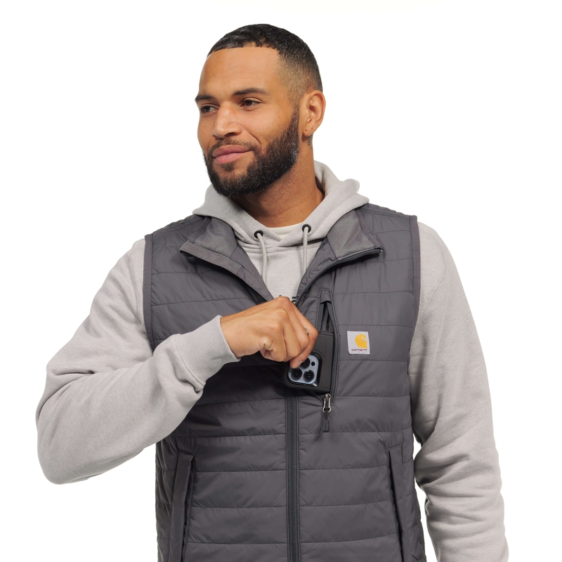 Olive Men Carhartt Rain Defender® Insulated Vest | MRG-894206