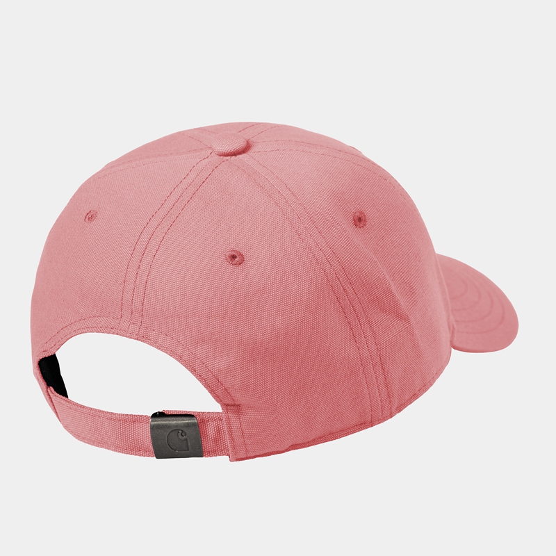 Pink Men Carhartt Canvas Script Hats | DOZ-801572