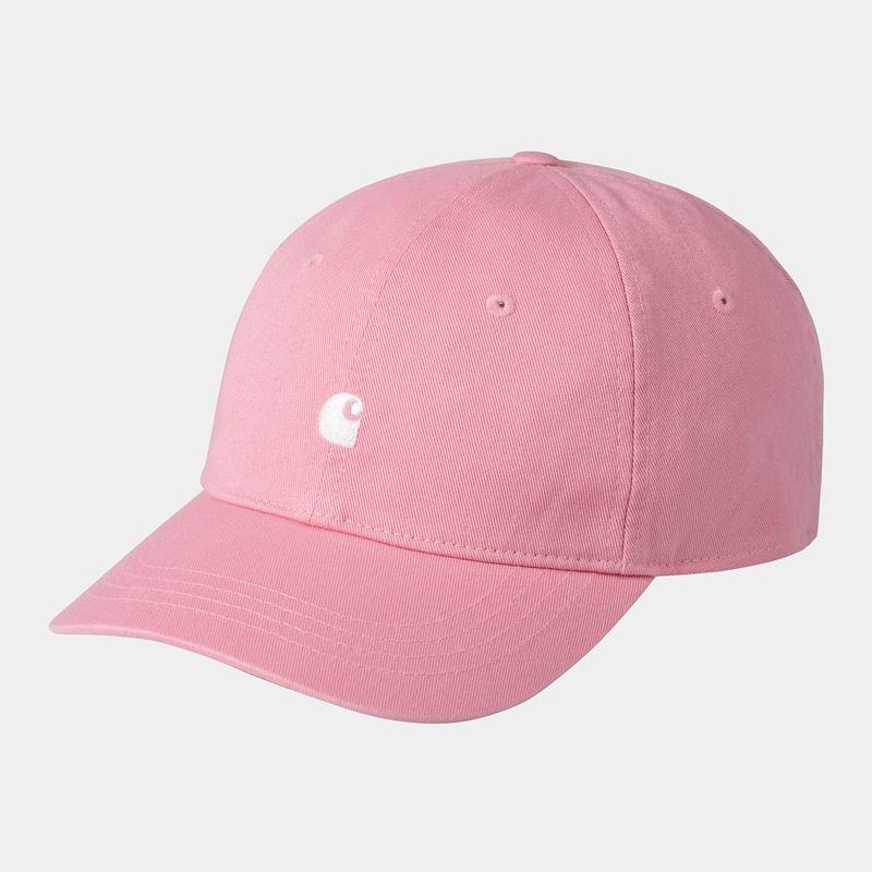 Pink Men Carhartt Madison Logo Hats | LDH-213460