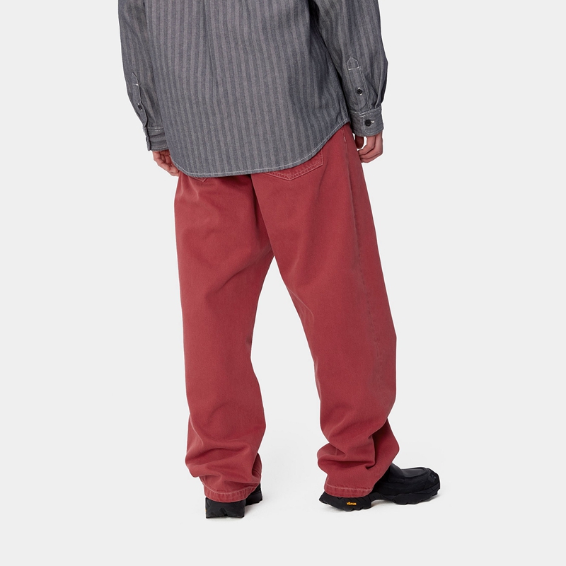 Red Men Carhartt Landon Pants | MIF-435087