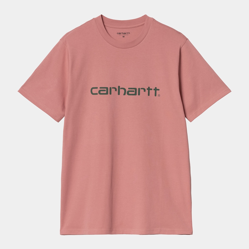 Rose Men Carhartt Script T-Shirt | RLA-019634