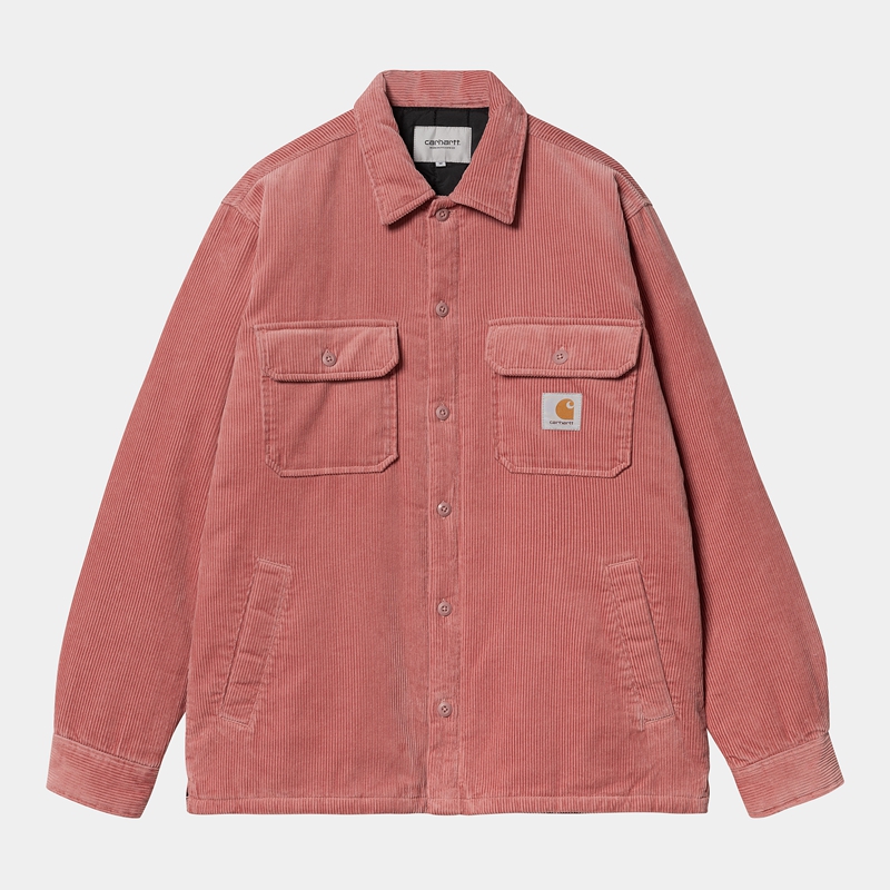 Rose Men Carhartt Whitsome Shirt Jackets | FVK-579410