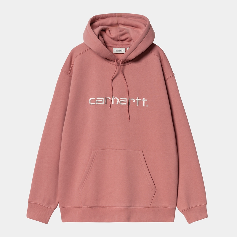 Rose Women Carhartt Hooded Hoodie | IJU-491853