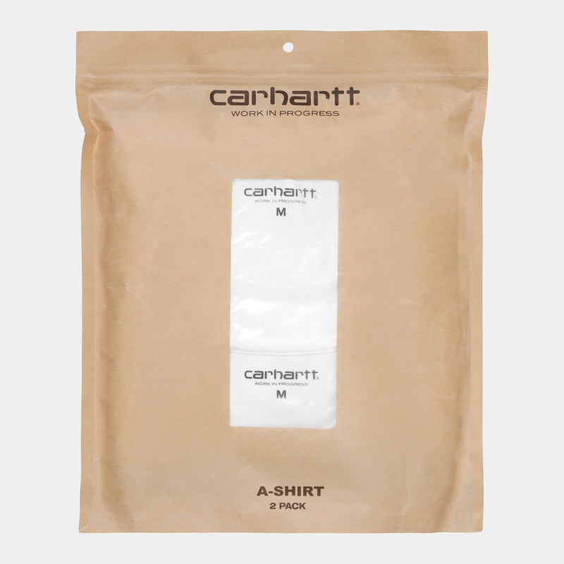 White Men Carhartt A-Shirt Tanks | XLO-176059