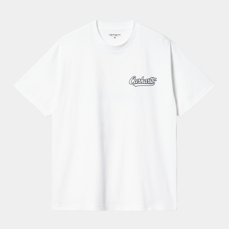 White Men Carhartt Archivo T-Shirt | HZL-948165