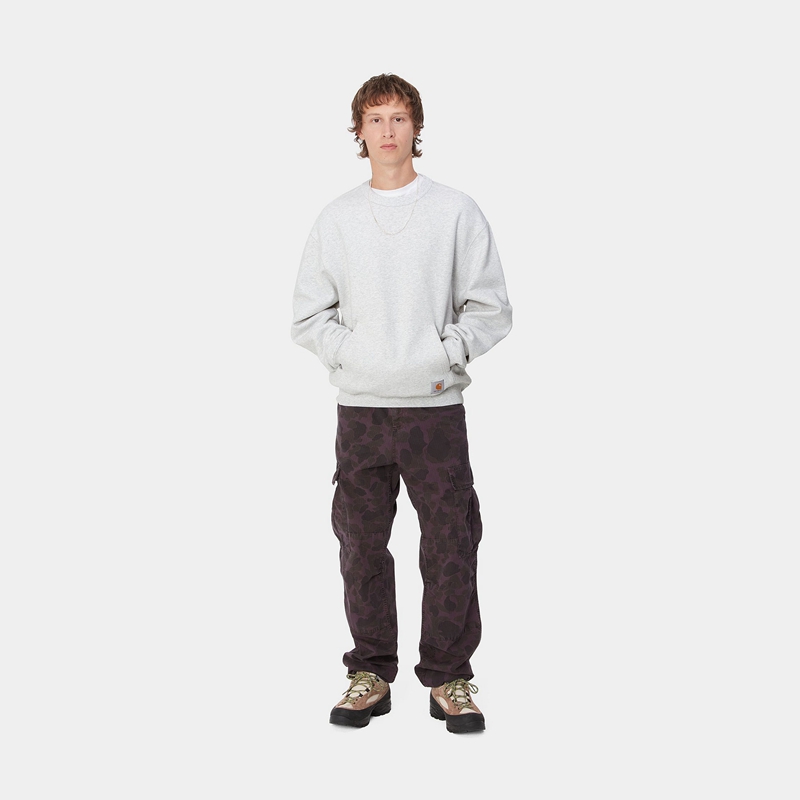 White Men Carhartt Billy Sweatshirt | SED-640913