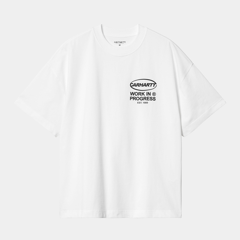 White Men Carhartt Body of Work T-Shirt | FIO-095163