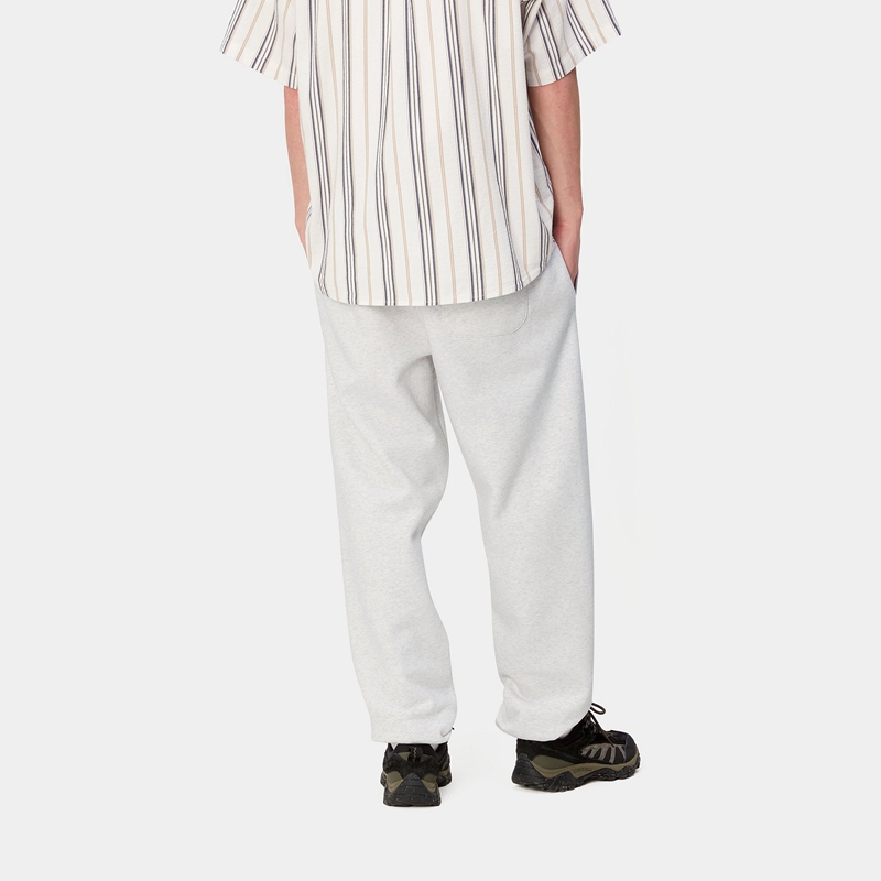 White Men Carhartt Chase Pants | AVN-980721