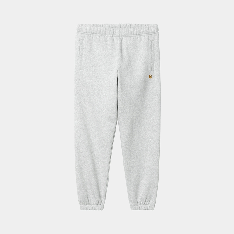 White Men Carhartt Chase Pants | AVN-980721