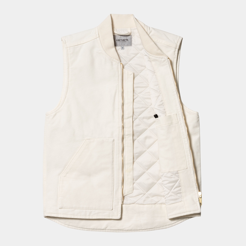 White Men Carhartt Classic Vest | VNH-604318