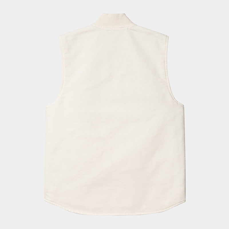 White Men Carhartt Classic Vest | VNH-604318