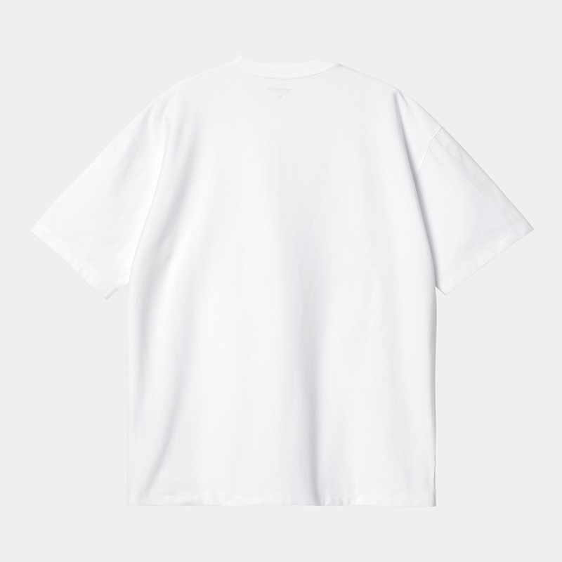 White Men Carhartt Dawson T-Shirt | ETH-514890