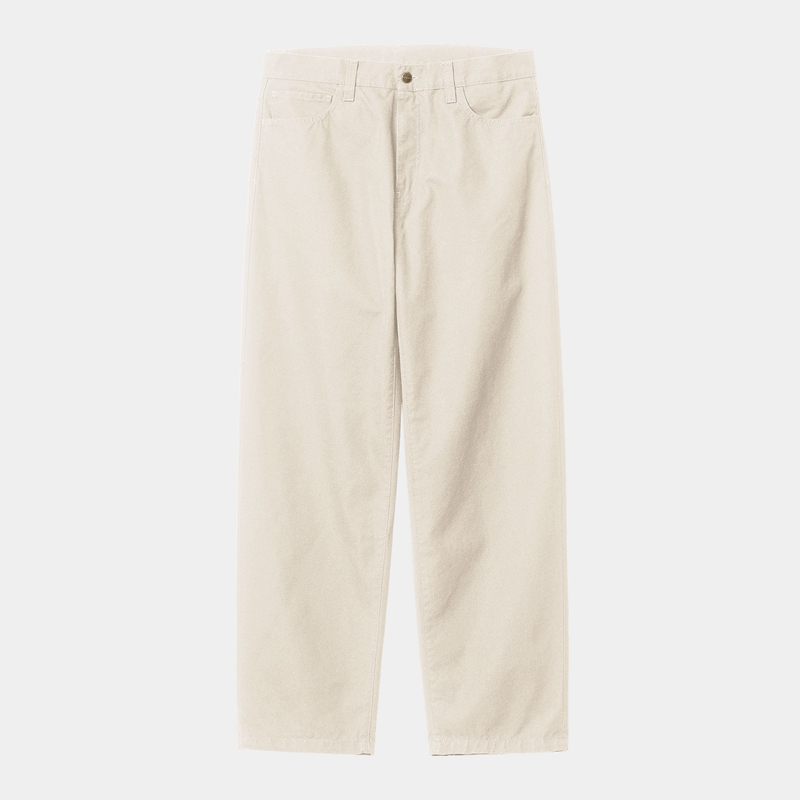 White Men Carhartt Landon Pants | KBN-470683