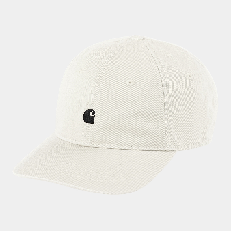 White Men Carhartt Madison Logo Hats | ILN-615729