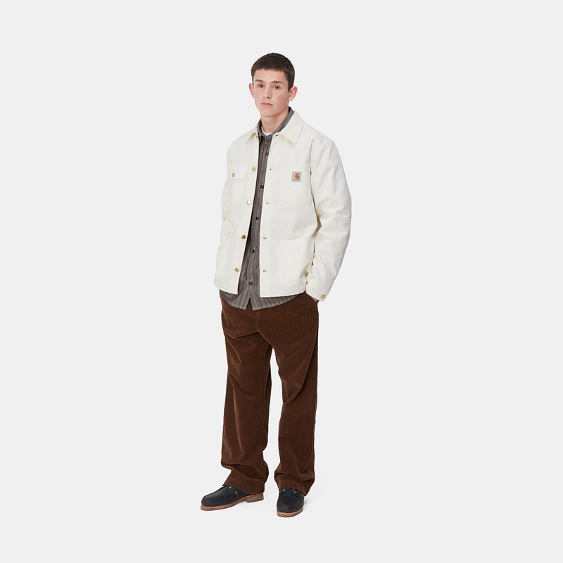 White Men Carhartt Michigan Winter Jackets | CGO-693701