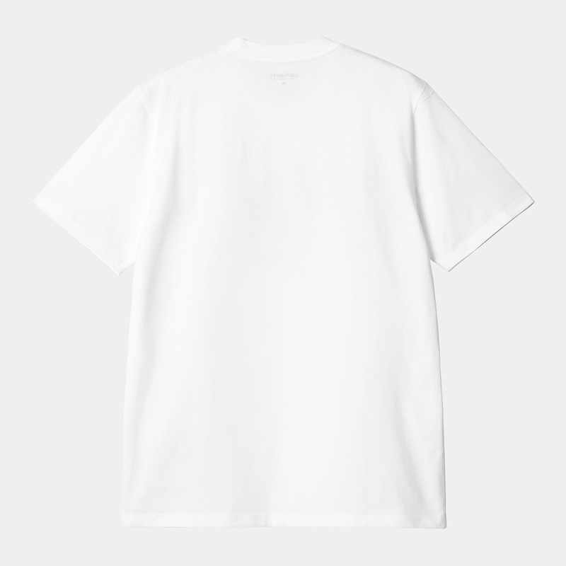 White Men Carhartt Move On Up T-Shirt | QVT-716948