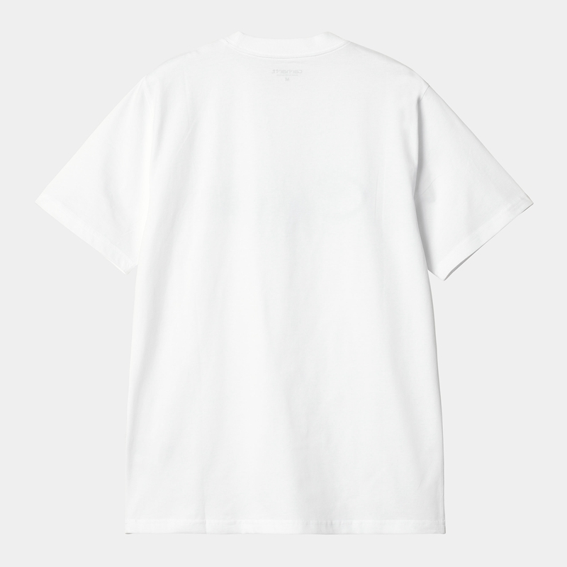 White Men Carhartt Paradise Script T-Shirt | MDQ-067548