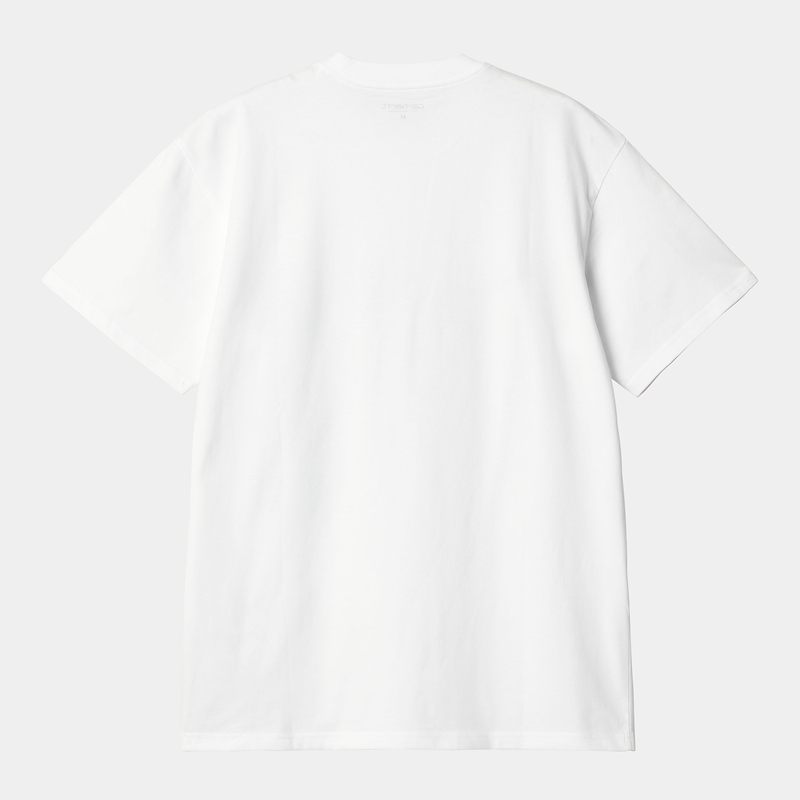 White Men Carhartt Pepe Be Nice T-Shirt | FWB-169324