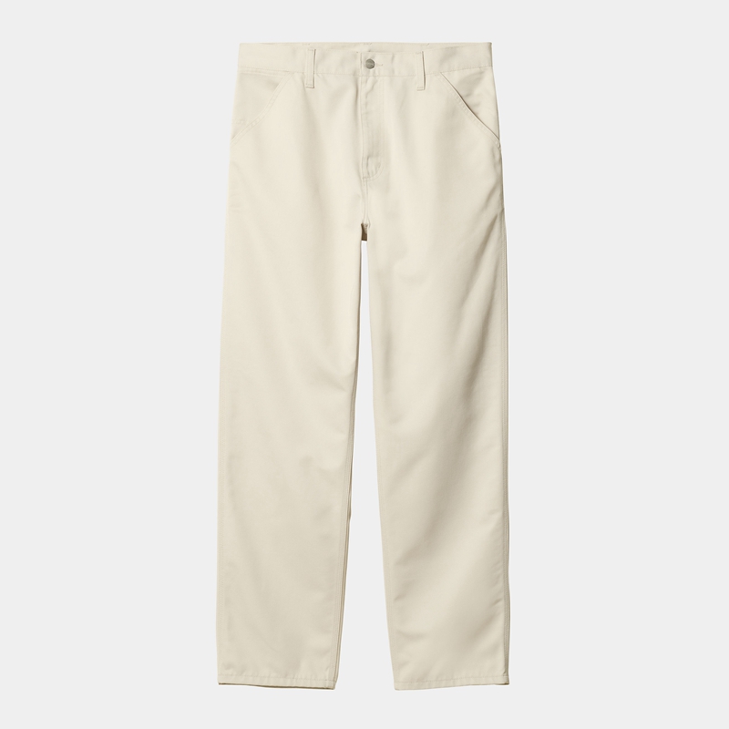 White Men Carhartt Simple Pants | KXE-506472